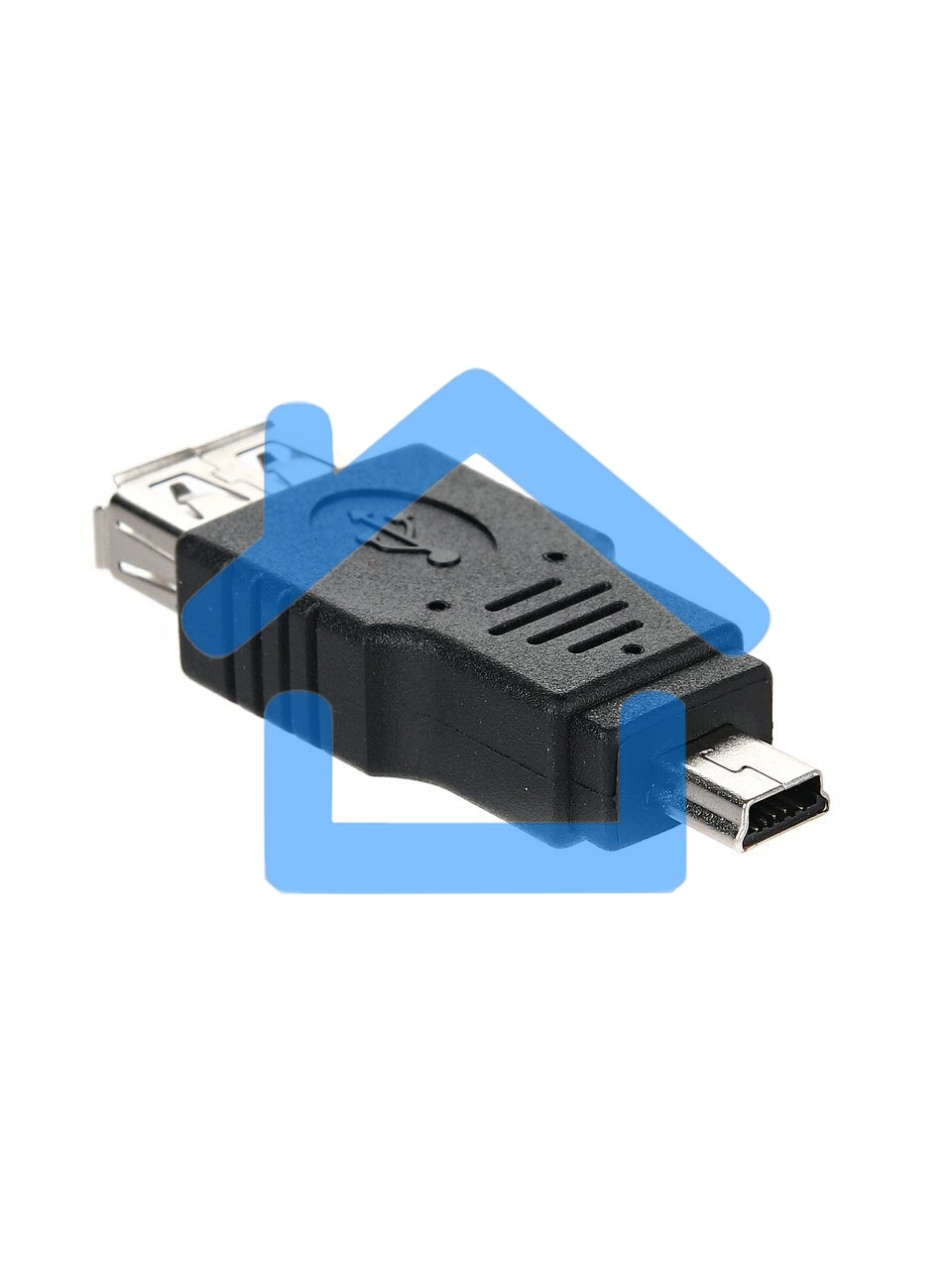 Переходник AF/miniBm USB 2.0 VCOM переходник USB(мама) на miniUSB, CA411