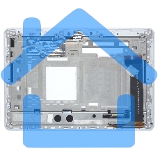 Модуль (матрица + тачскрин) для Asus MeMO Pad 10 (ME102A) белый с рамкой