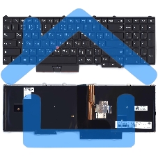 Клавиатура для ноутбука Lenovo ThinkPad P50 P70 черная с подсветкой