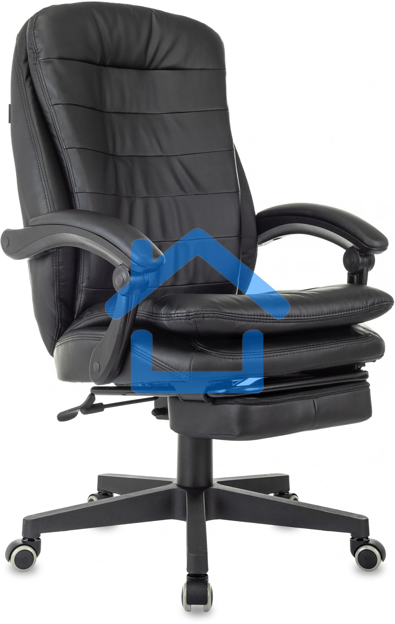 Кресло руководителя Бюрократ T-9950MSG-F/BLACK-PU черный