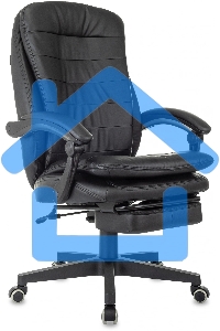 Кресло руководителя Бюрократ T-9950MSG-F/BLACK-PU черный