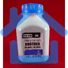 Тонер Brother TN 2075/85/2135/75 HL 2030/35/40/75/2140/50/70 (фл,85г) B&W Standart фас. Россия