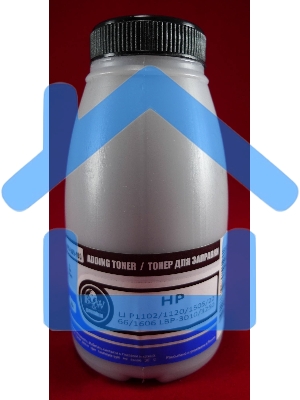 Тонер HP LJ P1102/1120/1505/22/66/1606 LBP-3010/3250 (фл.100г) B&W Premium фас России