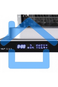 Встраиваемая посудомоечная машина Maunfeld MLP-08IMR, черный, 44.5 см, 10 компл., 47 дБ, класс A++