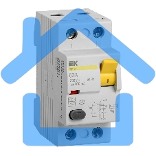 Выключатель дифференциального тока (УЗО) Iek MDV10-2-063-300 ВД1-63 2Р 63А 300мА ИЭК