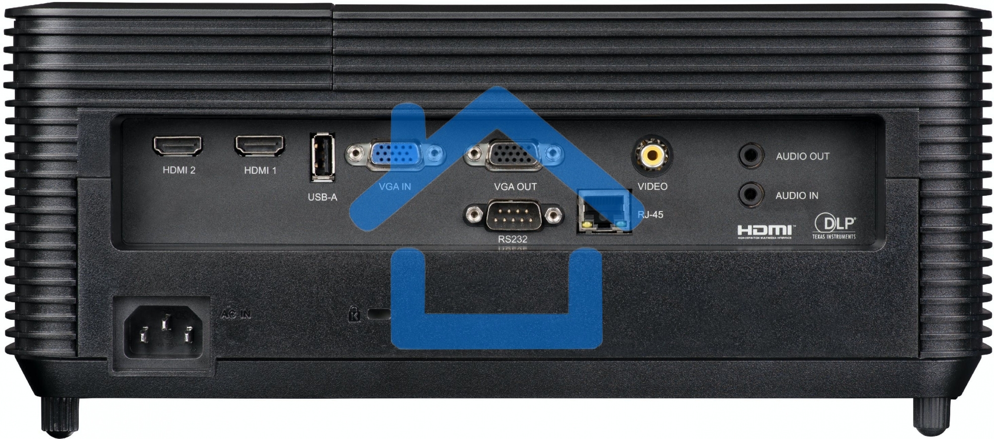 Проектор INFOCUS IN2134 DLP, 4500 ANSI Lm, XGA(1024х768), 28500:1, 1.48-1.93:1, 3.5mm in, Composite video, VGAin, HDMI 1.4aх3 (поддержка 3D), USB-A (для SimpleShare и др.),лампа 15000ч.(ECO mode), 3.5mm out, Monitor out(VGA),RS232,RJ45,21дБ, 4,5 кг