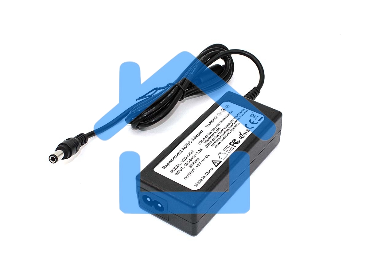 Блок питания для монитора и телевизора LCD 12V 4A 6.3x3.0 OEM