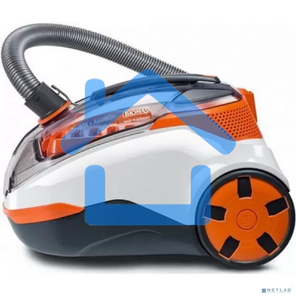 Моющий пылесос Thomas DryBOX + AquaBOX Cat&Dog белый/оранжевый, 325/1700Вт, уборка сухая, пылесборник контейнер 2.6 л