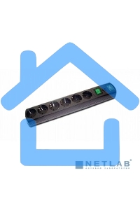 Сетевой фильтр MOST Сетевой фильтр RG 2м (6 розеток), черный 587277