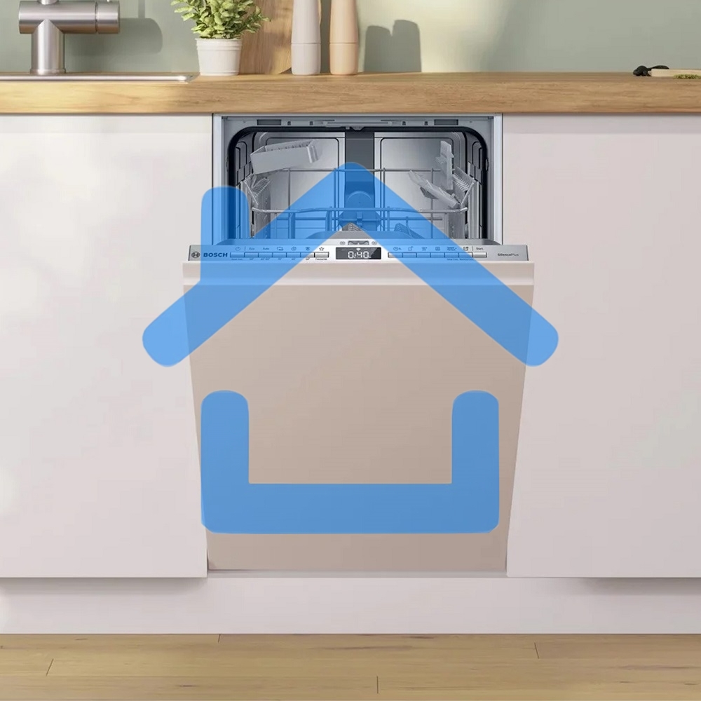 Встраиваемая посудомоечная машина Bosch SPV4HMX10E, серебристый, 44.8 см, 10 компл., 44 дБ, класс A++