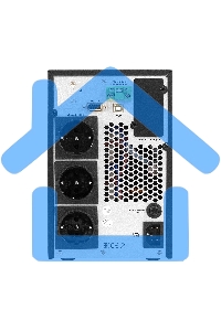 Источник бесперебойного питания On-line ExeGate PowerExpert TL-2000.LCD.AVR.3SH.USB.RS232.SNMP 2000VA/2000W, On-Line, PF=1, LCD, 3*Schuko, RS232, USB, SNMP-slot, встроенные батареи 12V 7.2Ah - 4шт, Tower, металлический корпус, черный