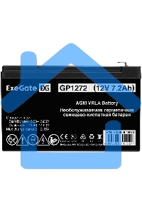 Батарея ExeGate GP1272 (12V 7.2Ah), клеммы F2