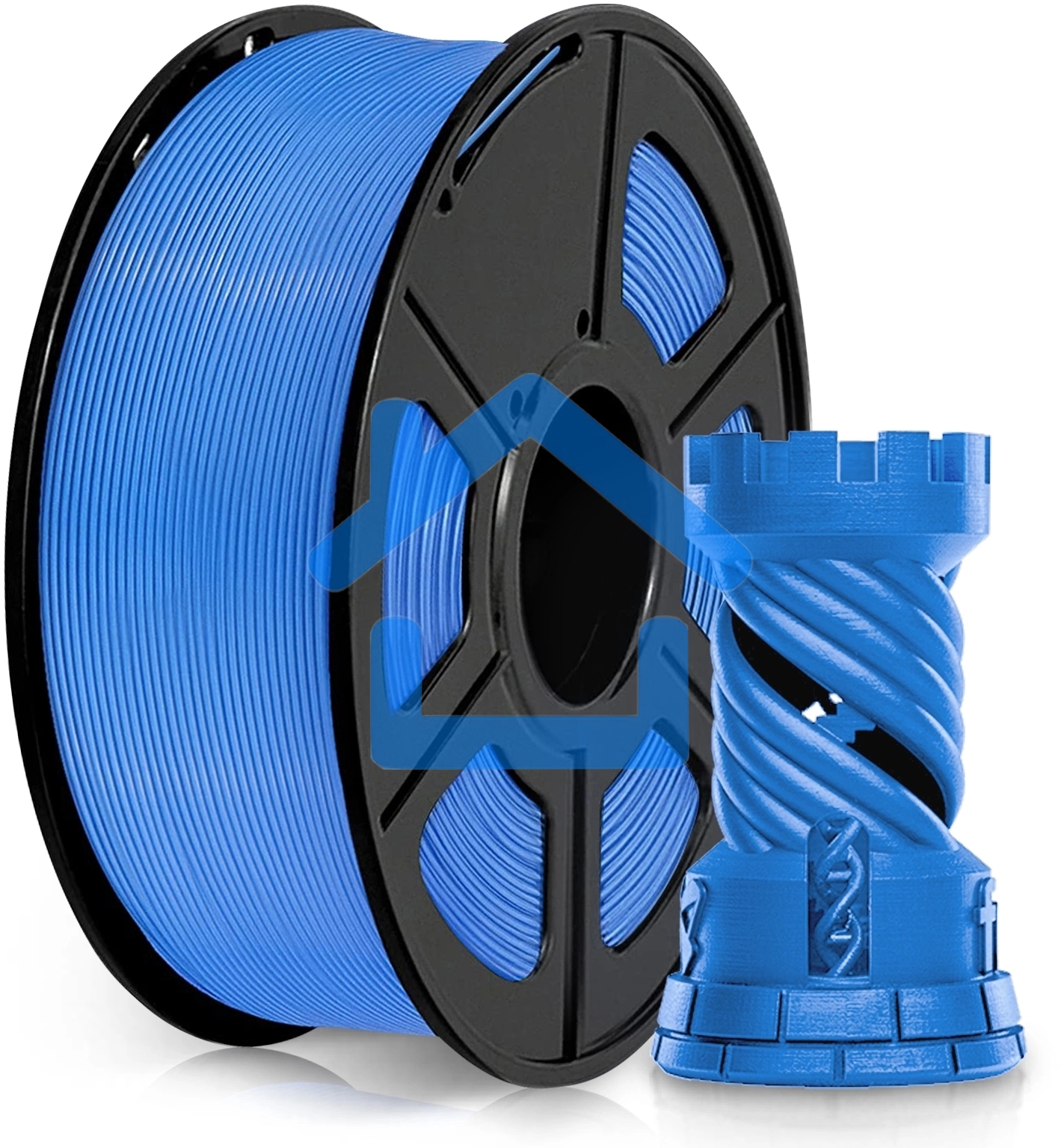 Пластик для принтера 3D Cactus CS-3D-ABS-1KG-BLUE ABS d1.75мм 1кг 1цв.