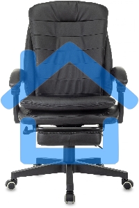 Кресло руководителя Бюрократ T-9950MSG-F/BLACK-PU черный