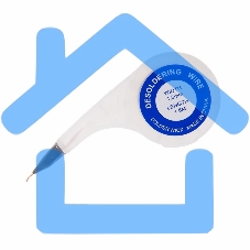 Оплетка для удаления припоя Rexant, медная, 1.5 мм x 1.5 м, диспенсер