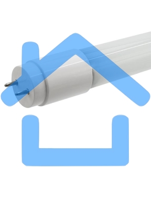 Лампа светодиодная FLL T8-600 10Вт 6500К G13 230В 50Гц ФАZА 5032781