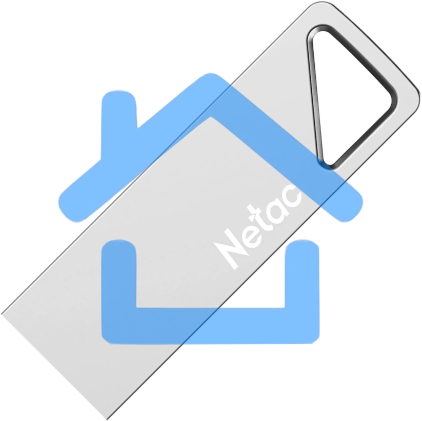 Флешка USB R/W Drive Netac U326 USB2.0 64Gb, retail version