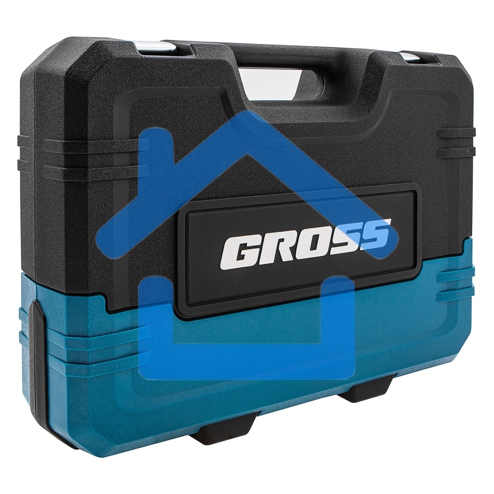 Набор инструментов 76 предметов, 120 зубьев, CrV1/4, 1/2