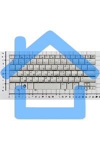 Клавиатура для ноутбука HP Mini 2133 2140 серебристая