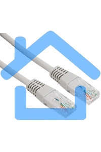 Пaтч-корд U/UTP Rexant, кат.5e, RJ45-RJ45, неэкранированный, LSZH серый, 5м