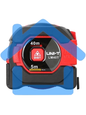 Рулетка 5 м с лазерным дальномером UNI-T LM60T до 60 метров