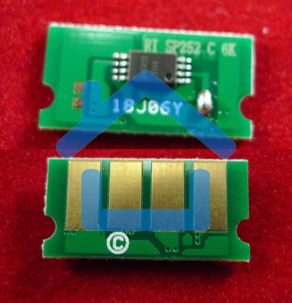 Чип ELP для Ricoh Aficio SP C252Dn/C252Sf/C262Dnw/C262Sf Cyan 6K (SPC252HE)