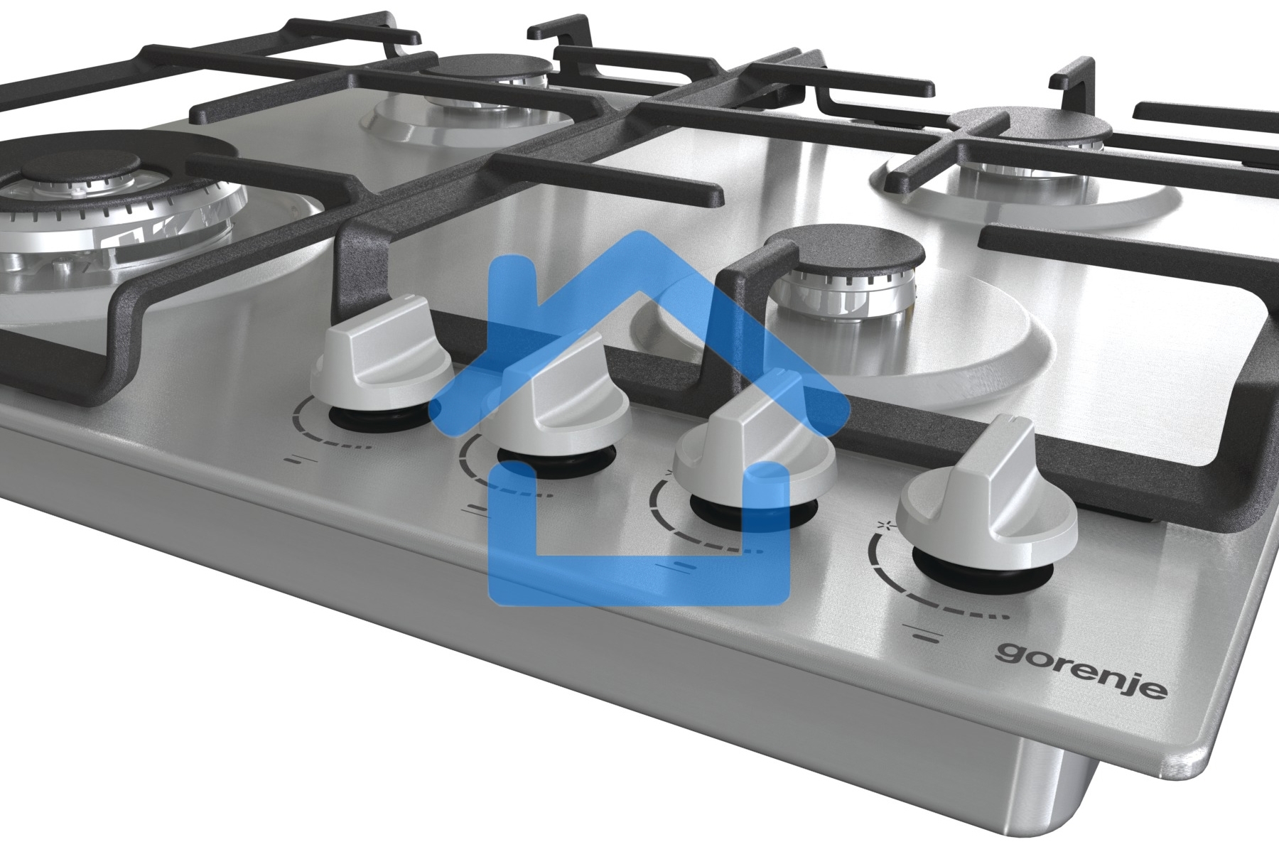 Газовая варочная панель Gorenje GW641EX нержавеющая сталь