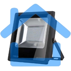 Прожектор светодиодный Gauss LED 100Вт IP65 6500К черный