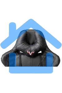 Кресло игровое Бюрократ VIKING 5 AERO BLACK EDITION черный искусственная кожа