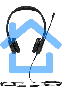 Гарнитура YEALINK YHS36 Dual Дуо, Проводная, HD звук, QD, RJ9, шт