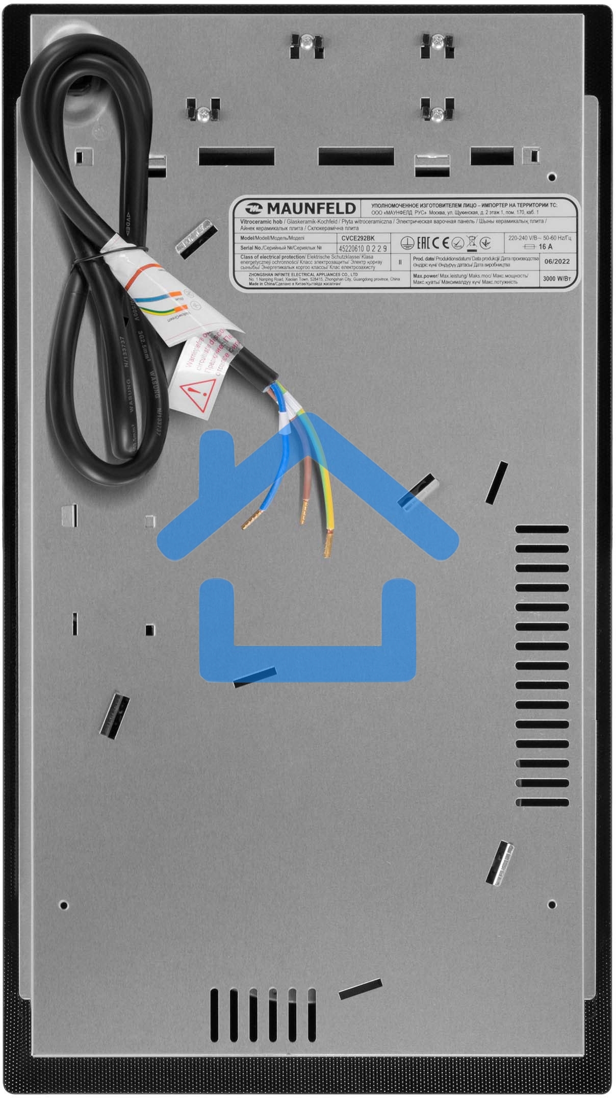 Электрическая варочная панель Maunfeld CVCE292BK