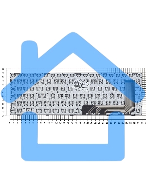 Клавиатура для ноутбука Lenovo IdeaPad 110-15ISK 110-17ACL черная с рамкой