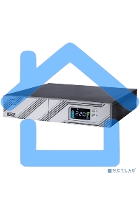 Источник бесперебойного питания Powercom Smart King RT SRT-1500A LCD 1350Вт 1500ВА черный