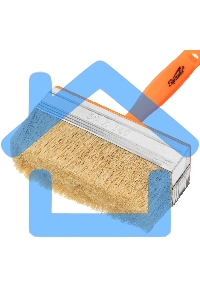 Кисть-ракля, 50х140 мм, натуральная щетина, пластмассовый корпус, пластмассовая ручка Sparta