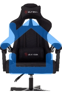 Кресло игровое Zombie Void черный