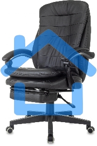 Кресло руководителя Бюрократ T-9950MSG-F/BLACK-PU черный