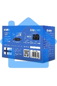 Акустическая система SVEN АС 340, черный (6 Вт, питание USB, Bluetooth)
