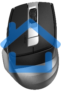 Мышь беспроводная A4Tech Fstyler FB35C серый/черный, 2000 dpi, радиоканал, Bluetooth, USB, кнопки - 6