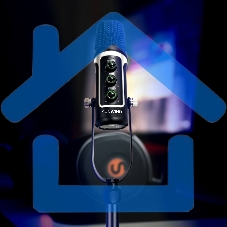 Микрофон проводной SunWind SW-SM500G 1.8м черный