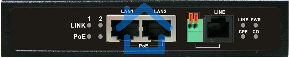 Удлинитель Osnovo TR-IP2PoE
