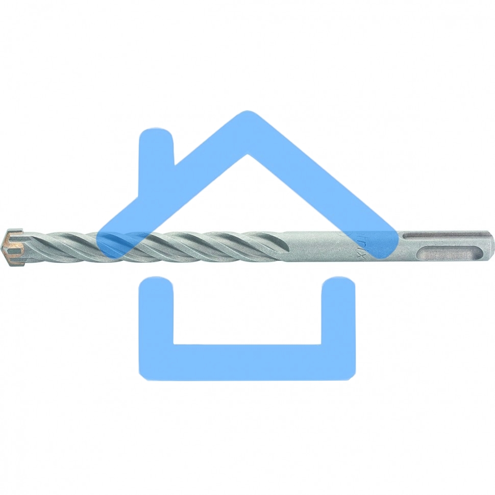 Бур по бетону Matrix, 10 x 160 мм, SDS PLUS c крестовой пластиной