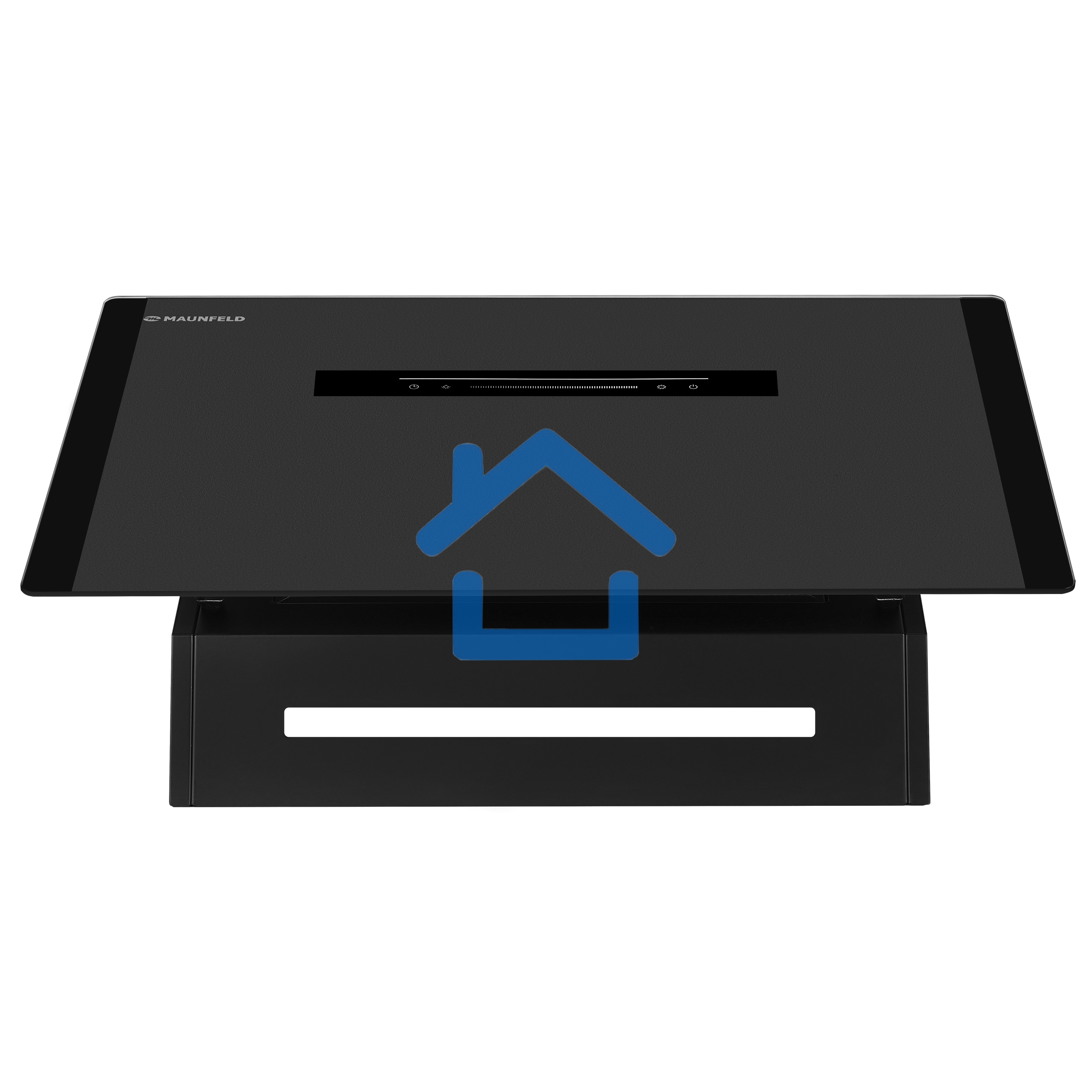 Вытяжка наклонная Maunfeld Falcon 60 Glass черная, 59.5 см, 1150 куб. м/ч, 54 дБ