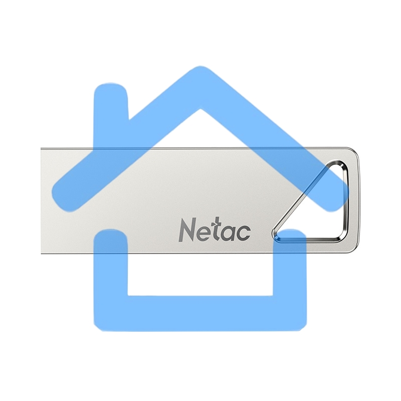 Флешка USB R/W R/W Netac 4Gb U326 NT03U326N-004G-20PN USB2.0 серебристый