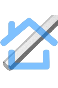 Набор ключей имбусовых Сибртех HEX, 1,5-10 мм, CrV, 9 шт., удлиненные