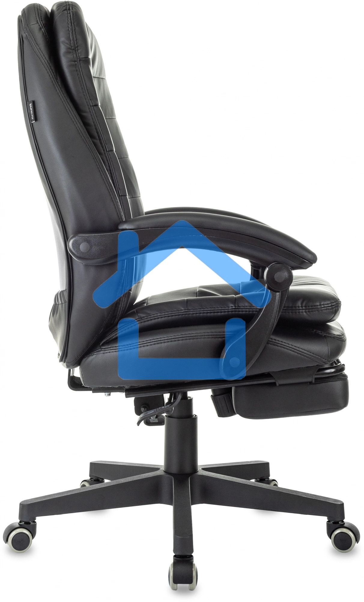 Кресло руководителя Бюрократ T-9950MSG-F/BLACK-PU черный