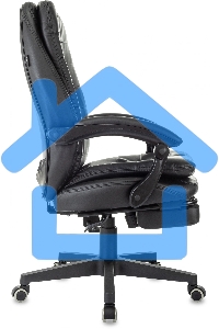 Кресло руководителя Бюрократ T-9950MSG-F/BLACK-PU черный