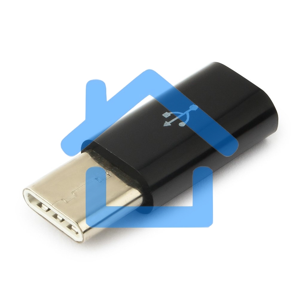 Переходник Cablexpert Переходник USB, USB Type-C/USB MicroB (F), пакет (A-USB2-CMmF-01)