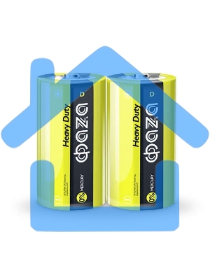 Элемент питания солевой R20 Heavy Duty Shrink-2 (уп.2шт) ФАZА 4895205002357, 1.5 В