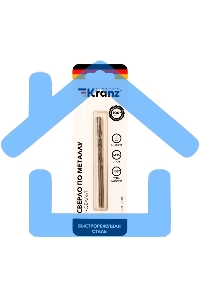 Сверло по металлу 4х75х43 мм 