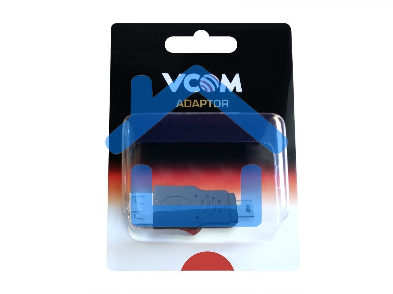 Переходник AF/miniBm USB 2.0 VCOM переходник USB(мама) на miniUSB, CA411
